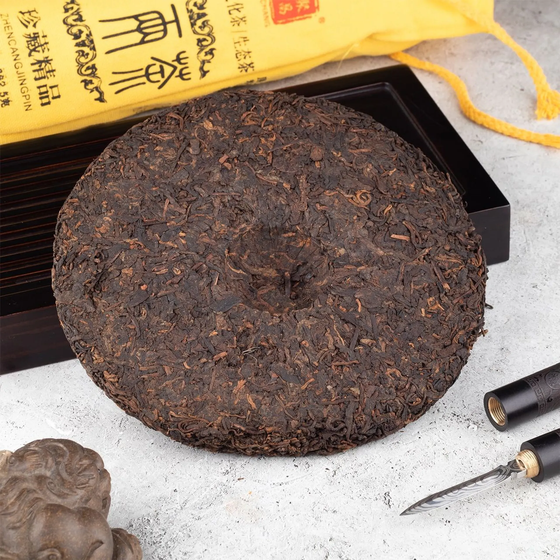 Углубление в блине Пуэра