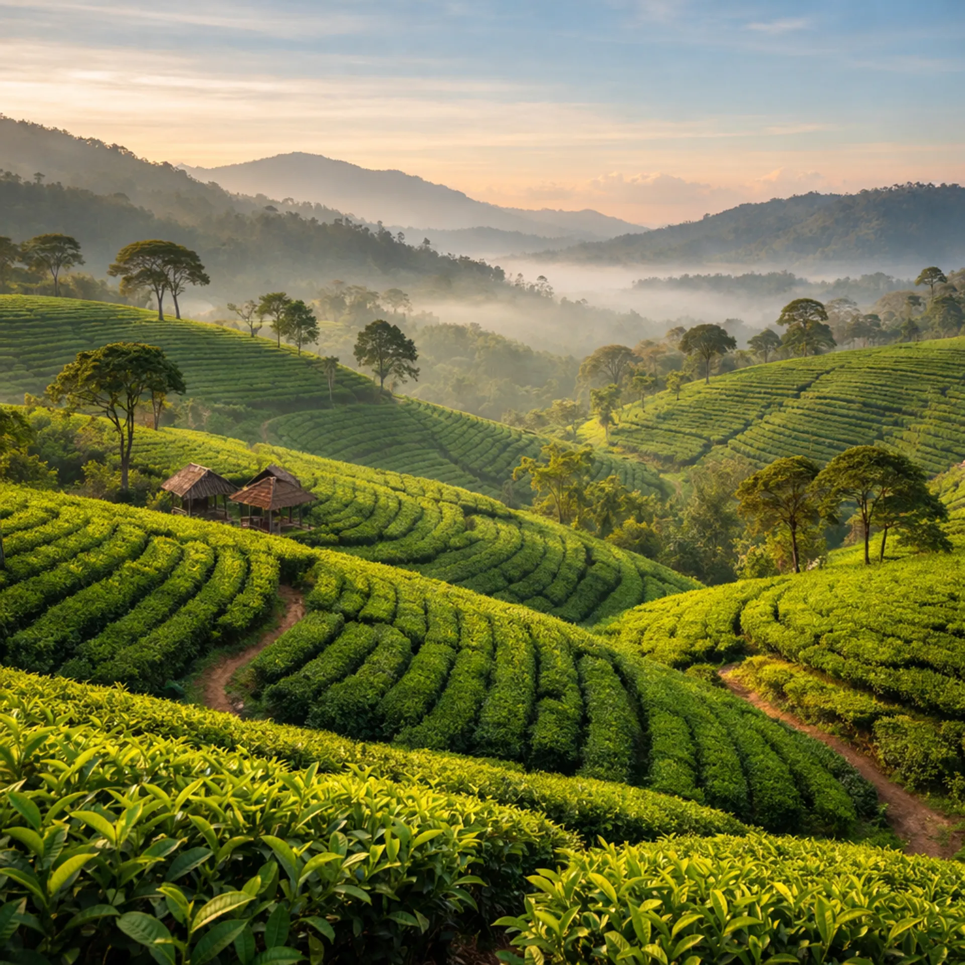Чайная плантация