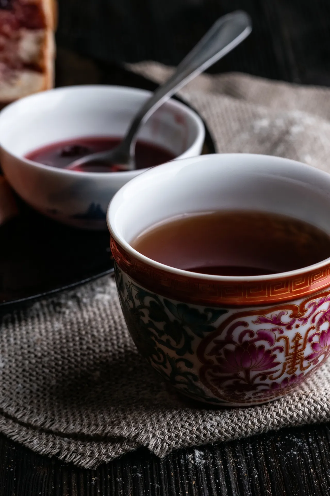 Чай с вареньем